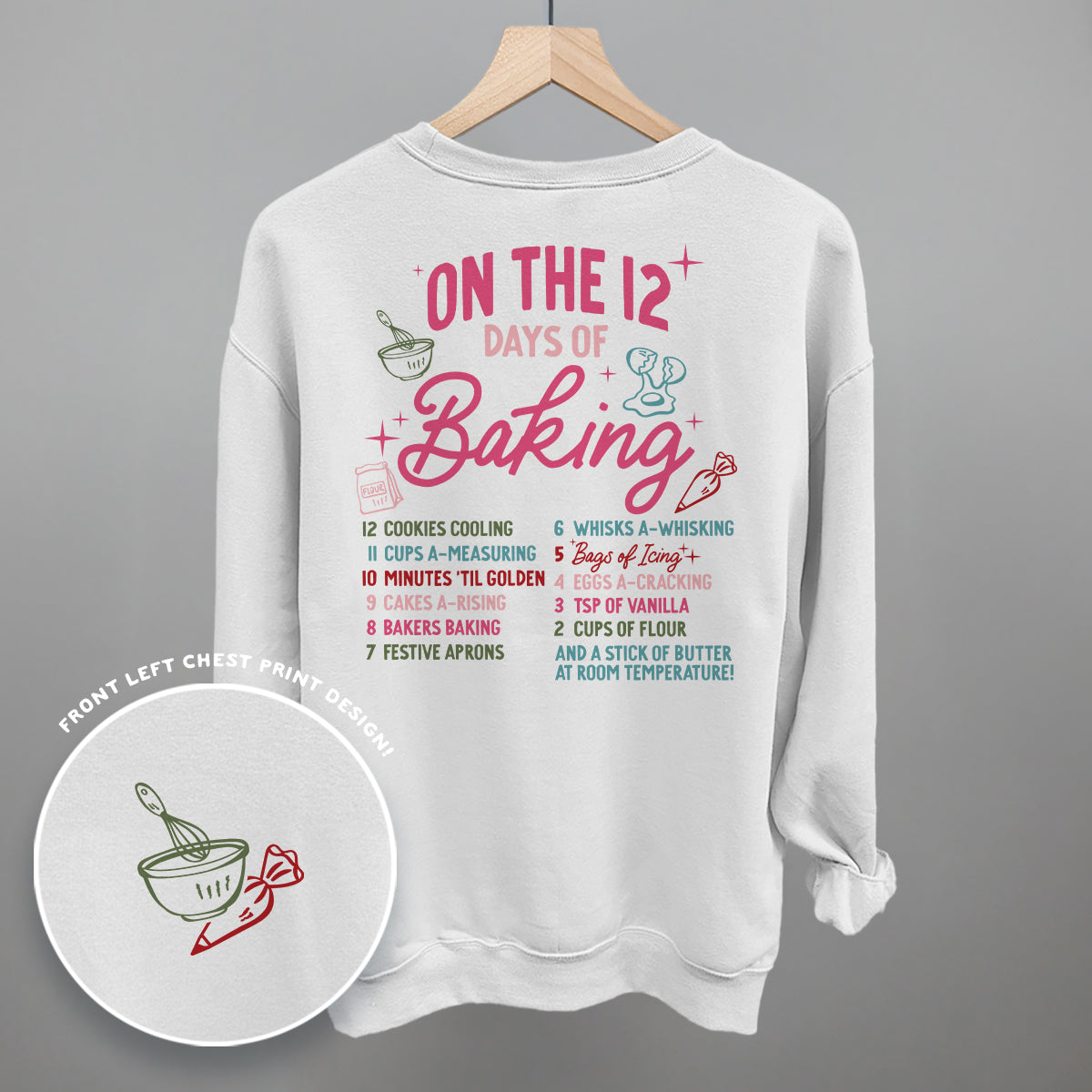 12 Days Of Baking (Back Print)