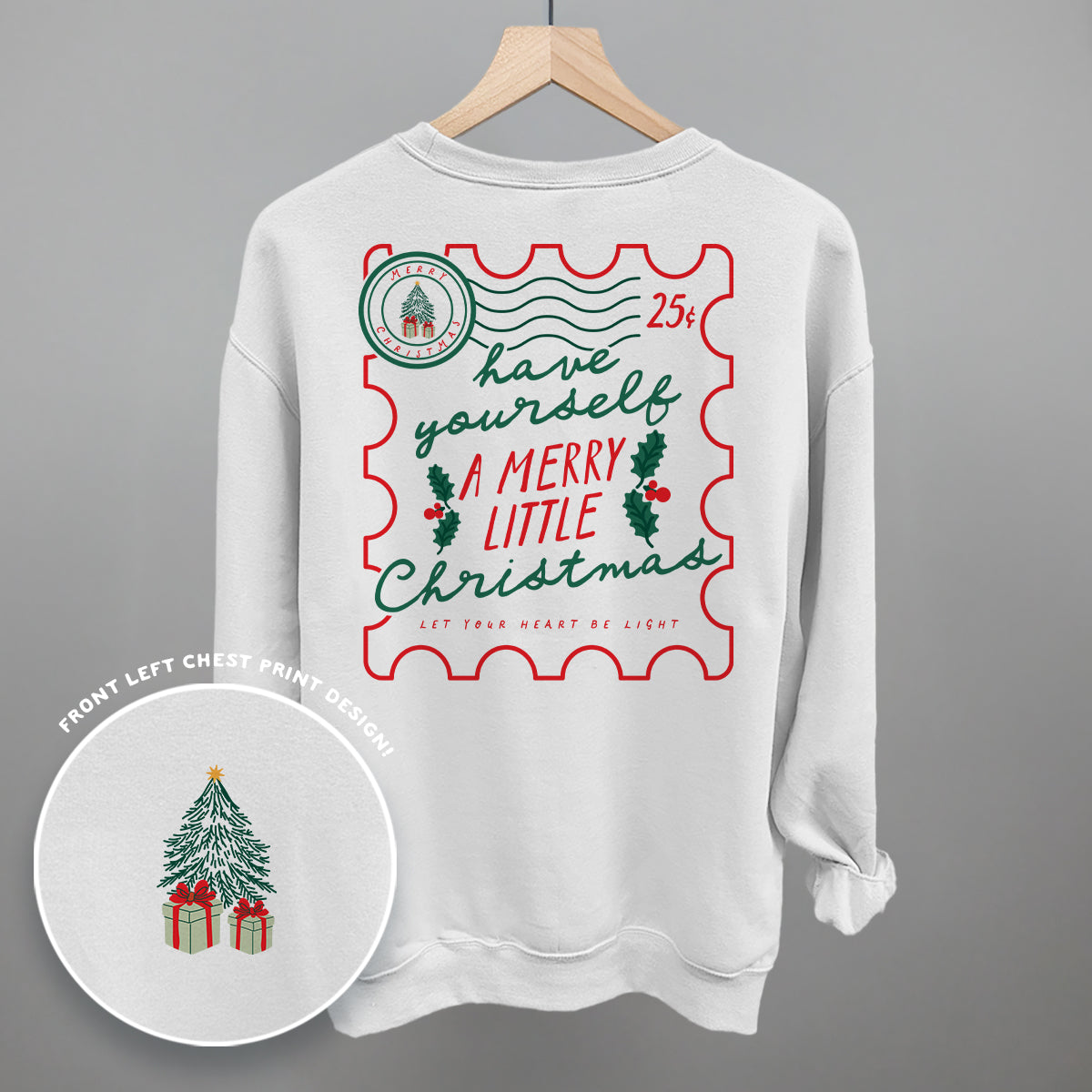 Merry Little Christmas Stamp (Back Print)