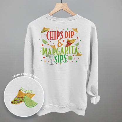 Chips, Dip & Margarita Sips (Back Print)