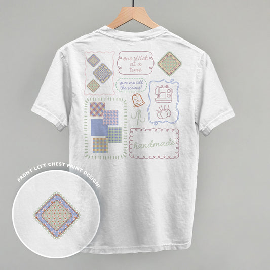 One Stitch At A Time Quilting (Back Print)