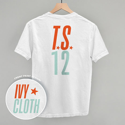 TS 12 (Orange + Mint) (Back Print)
