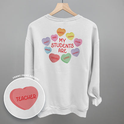 My Students Are (Candy Hearts) (Back Print)