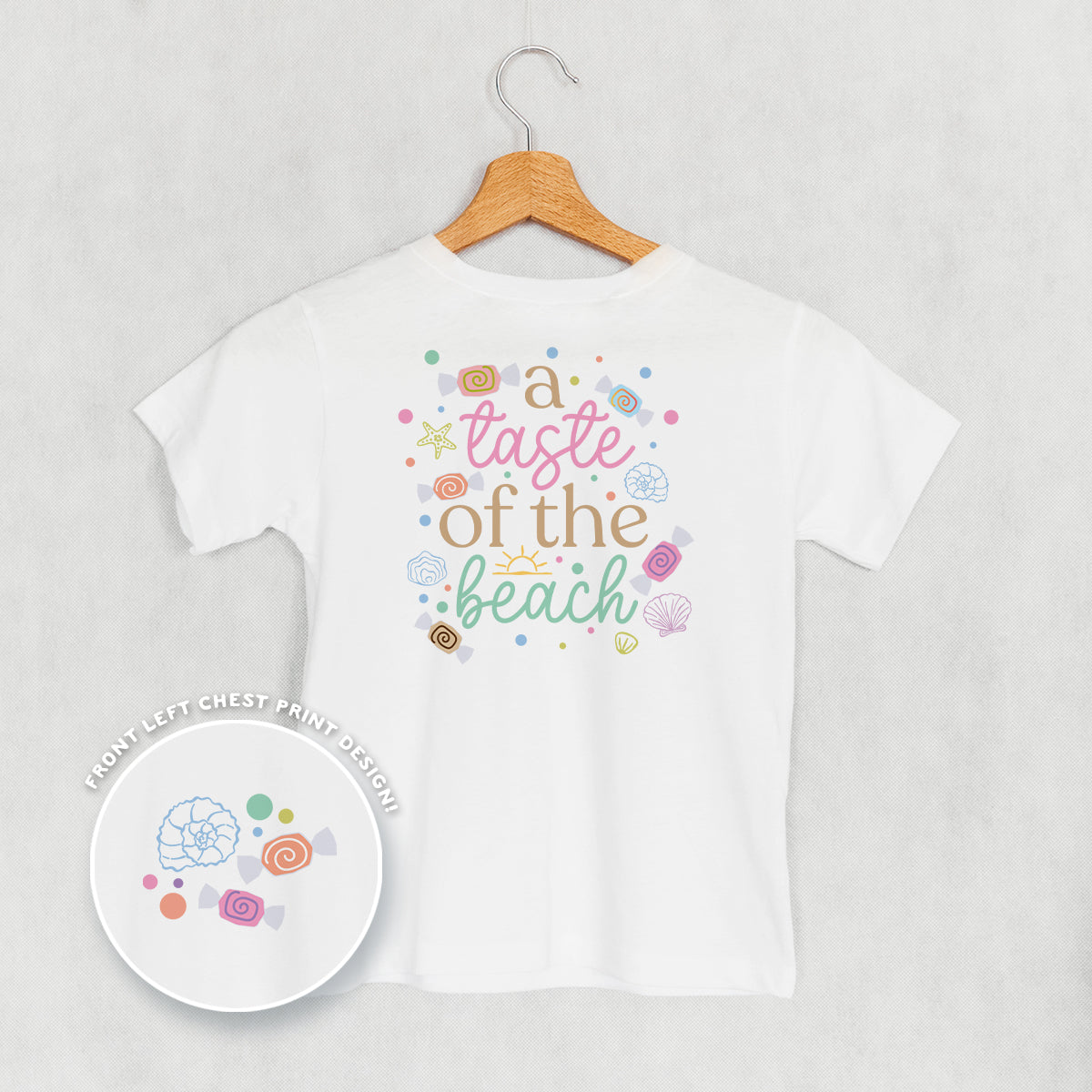 A Taste Of The Beach (Kids Back Print)