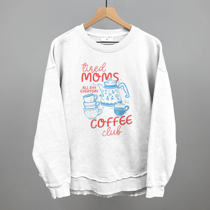 Tired Moms Coffee Club Doodle