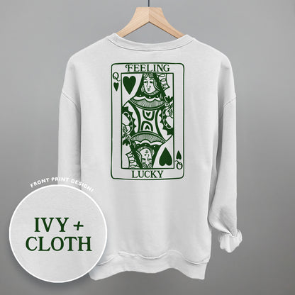 Feeling Lucky Queen Of Hearts (Back Print)