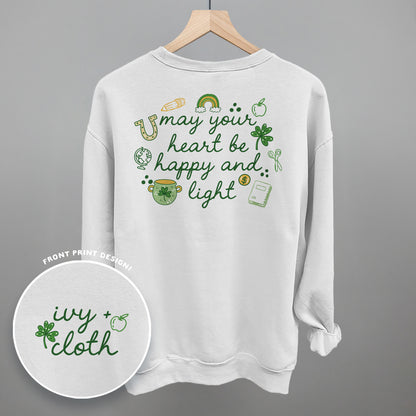 May Your Heart Be Happy And Light (Back Print)