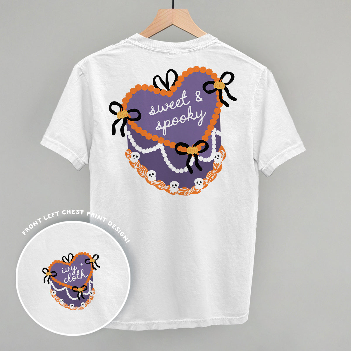 Sweet & Spooky Vintage Cake (Back Print)