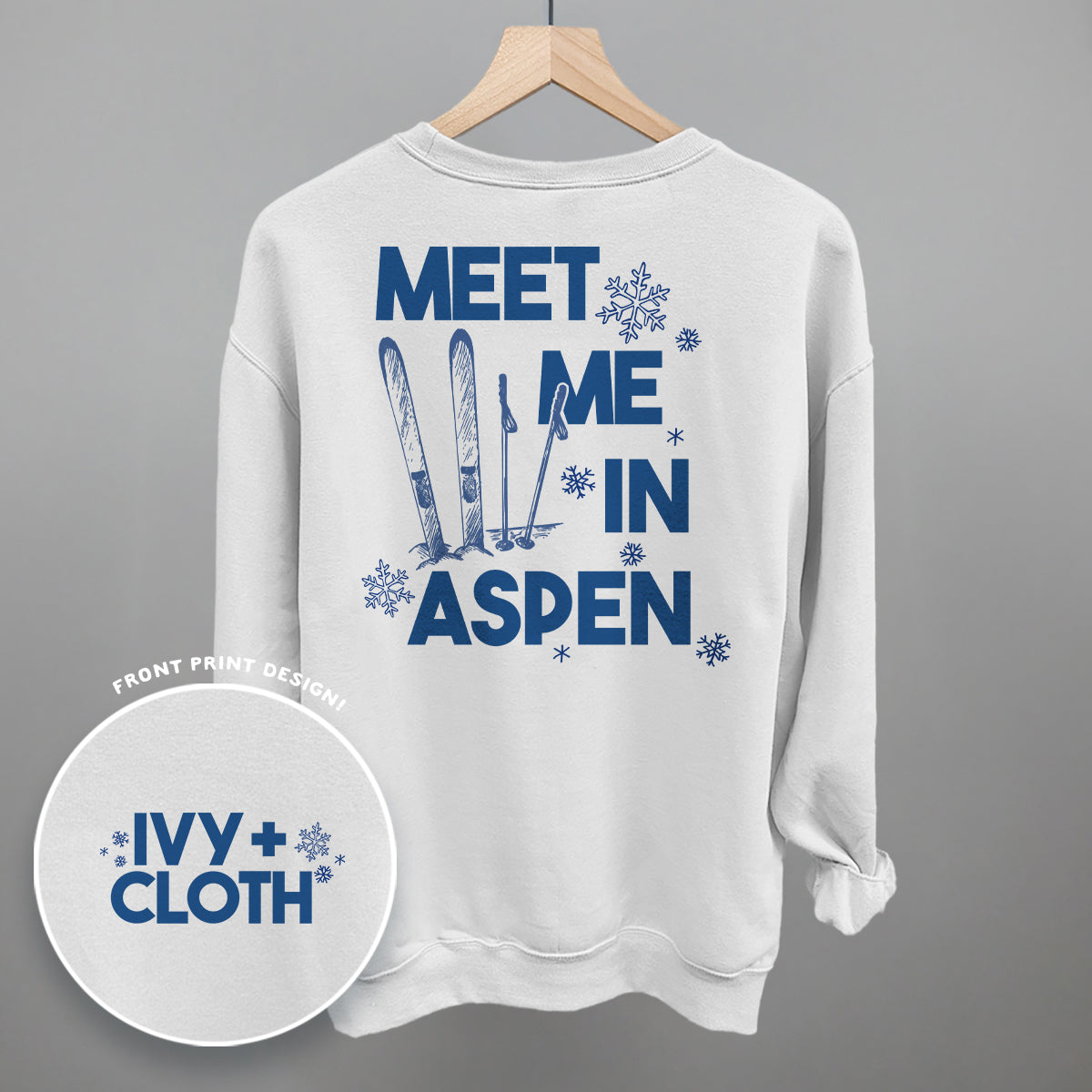Meet Me In Aspen (Back Print)