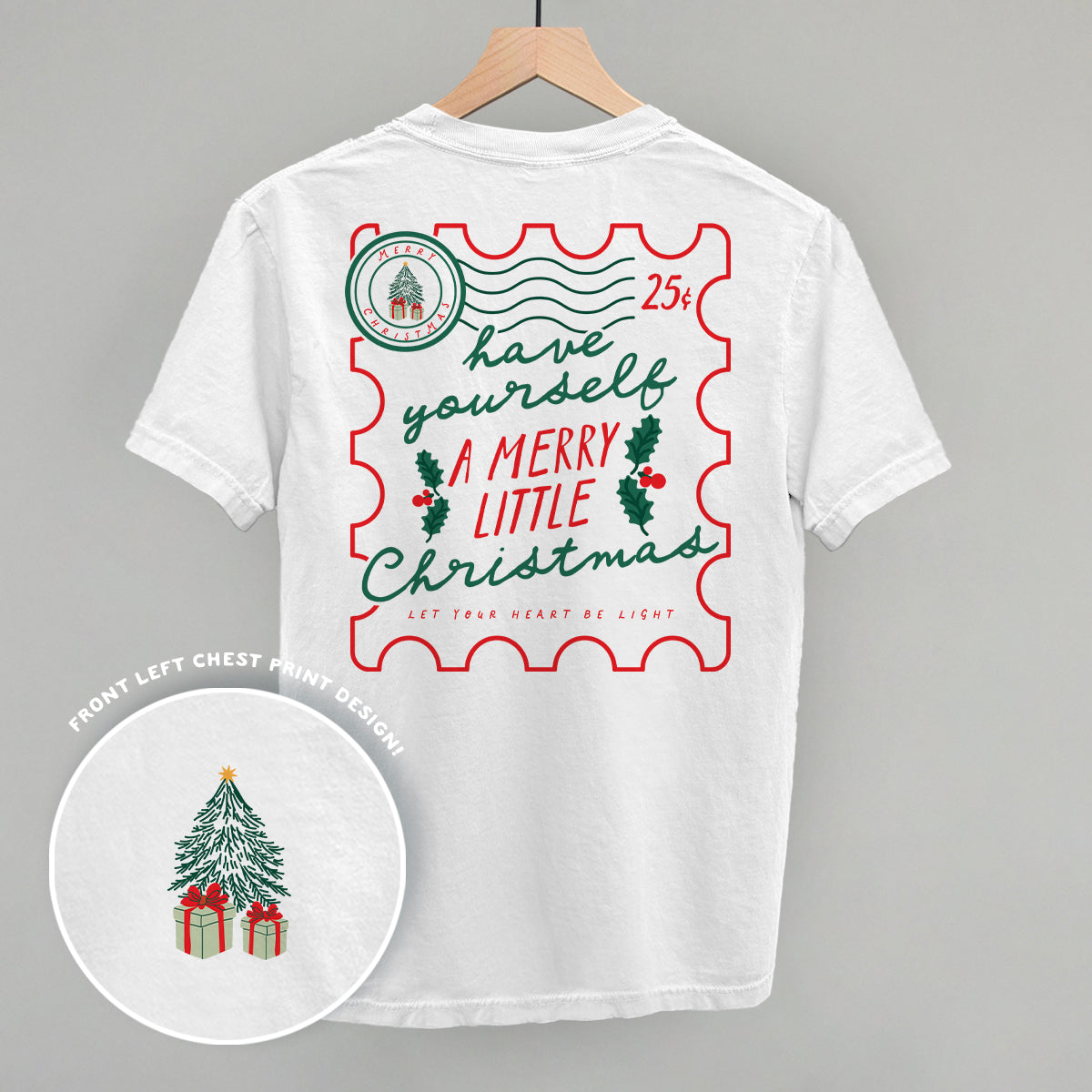 Merry Little Christmas Stamp (Back Print)