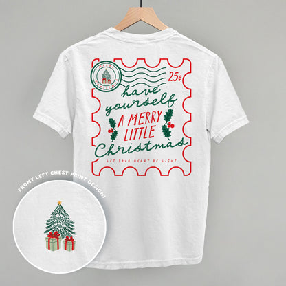 Merry Little Christmas Stamp (Back Print)