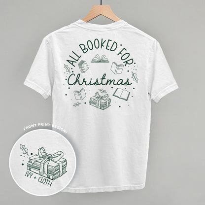 All Booked For Christmas Wreath (Back Print)