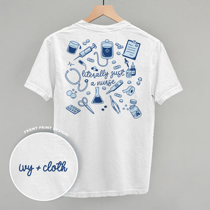 Literally Just A Nurse Doodles (Back Print)