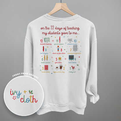 12 Days Of Teaching (Back Print)