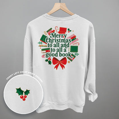 And To All A Good Book (Back Print)