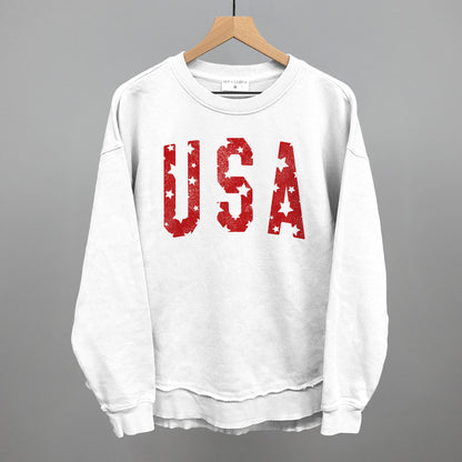 USA Distressed Stars