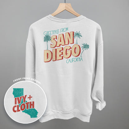 Greetings From San Diego (Back Print)
