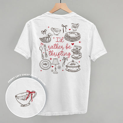 I'd Rather Be Thrifting Doodles (Back Print)