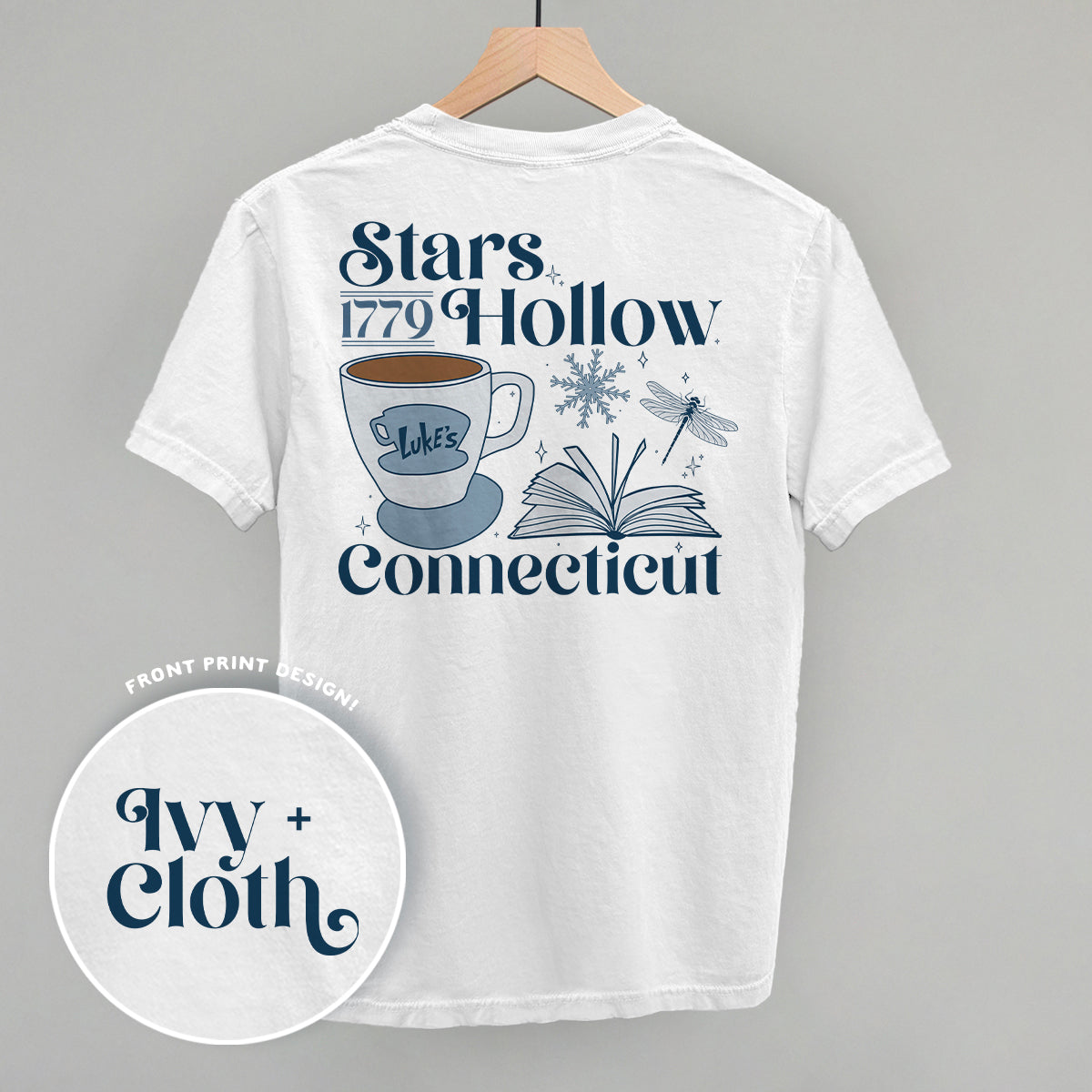 Stars Hollow CT Winter (Back Print)