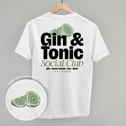 Gin & Tonic Social Club (Back Print)
