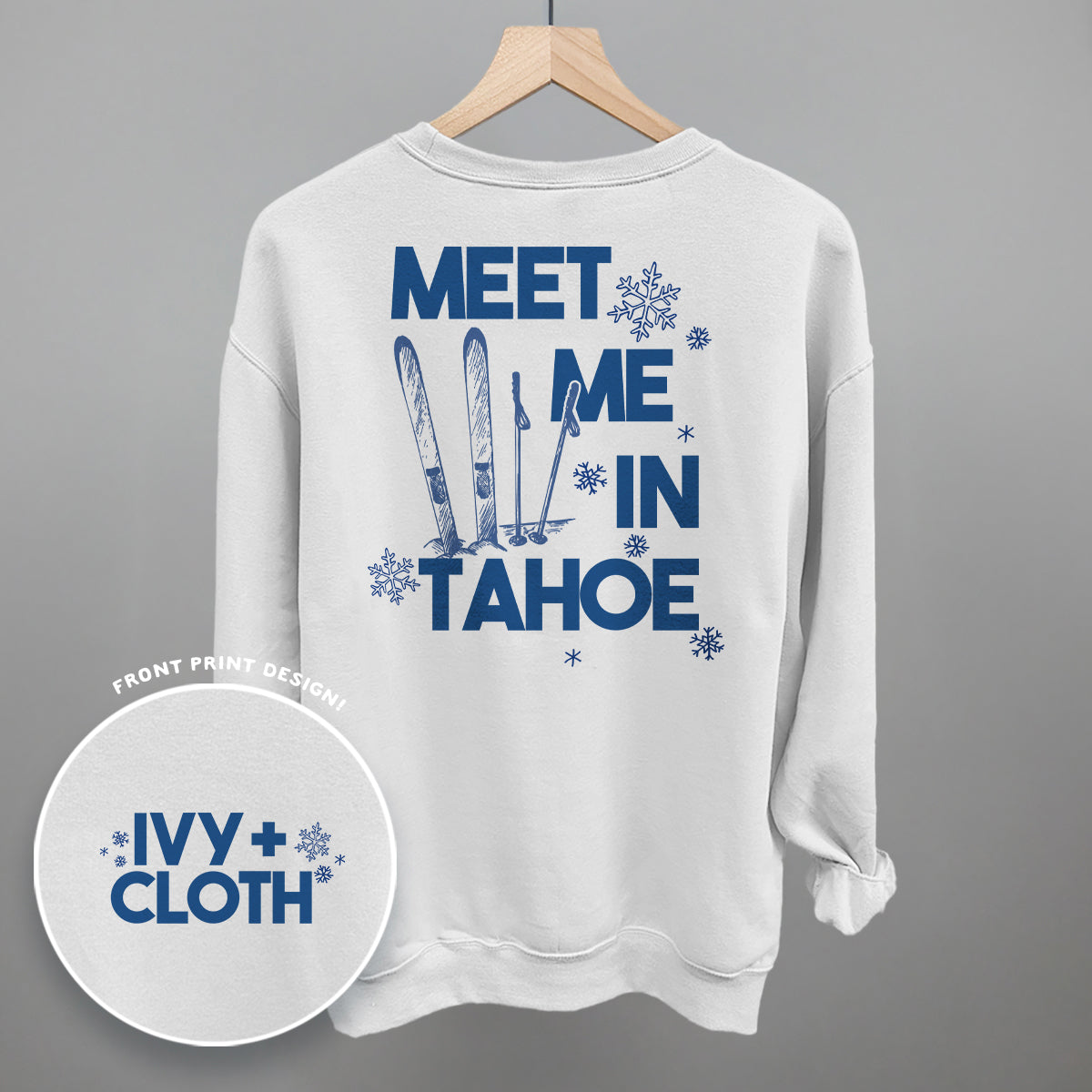 Meet Me In Tahoe (Back Print)