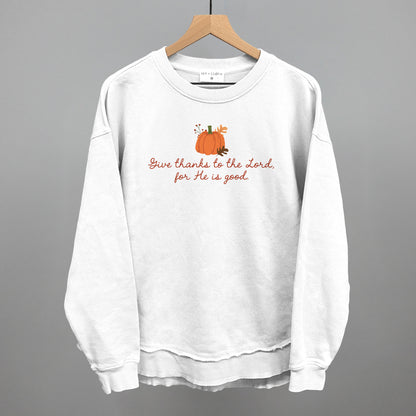 Give Thanks To The Lord Pumpkin
