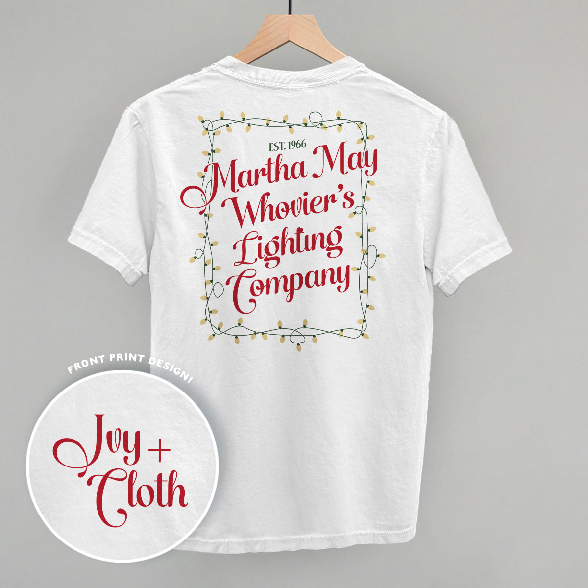 Martha May Whovier's Lighting Company (Back Print)