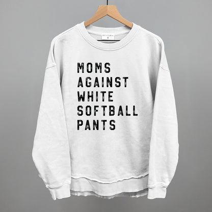 Moms Against White Softball Pants