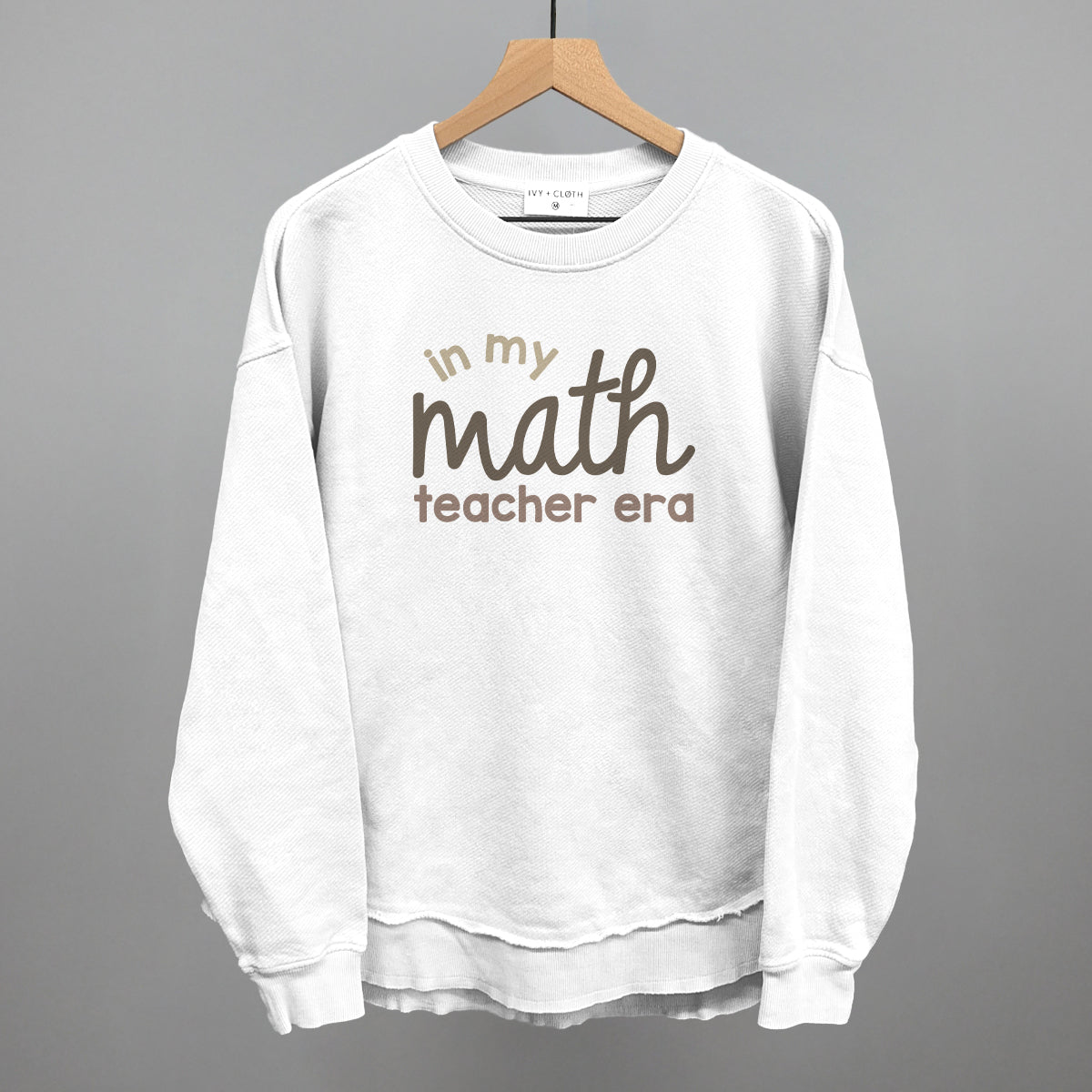 In My Math Teacher Era