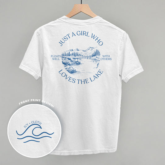 Just A Girl Who Loves The Lake (Back Print)