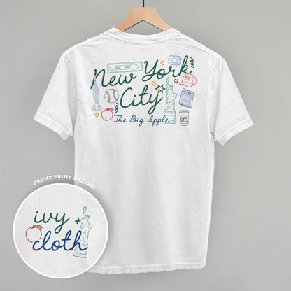 New York City Doodles (Back Print)