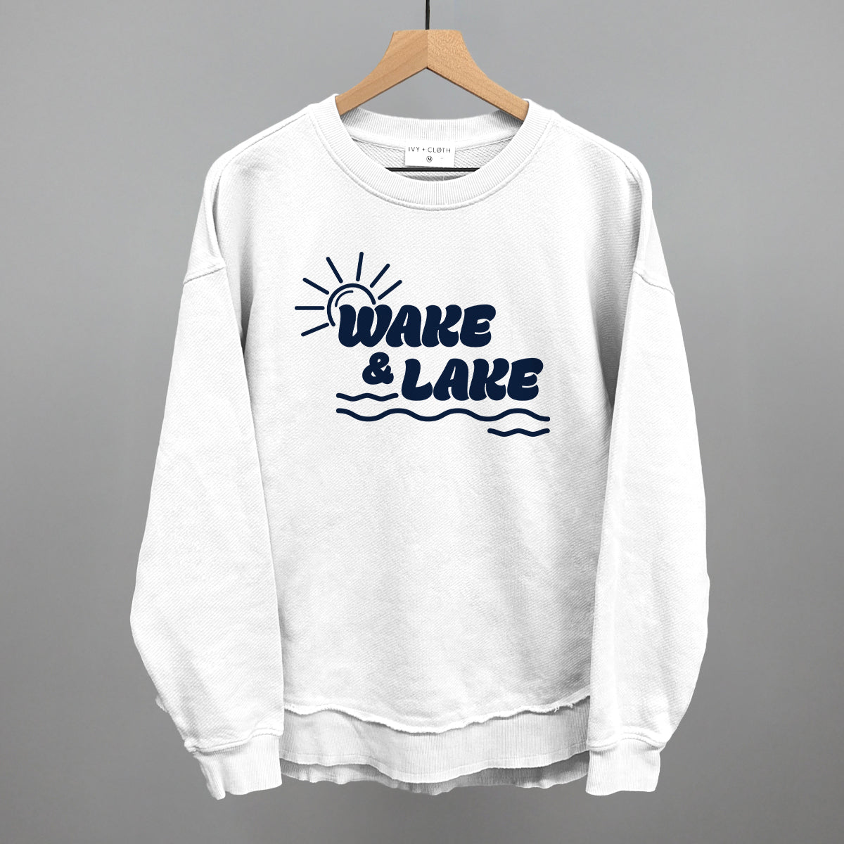 Wake And Lake (Navy Blue)