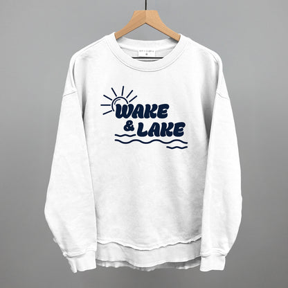Wake And Lake (Navy Blue)