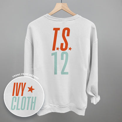 TS 12 (Orange + Mint) (Back Print)