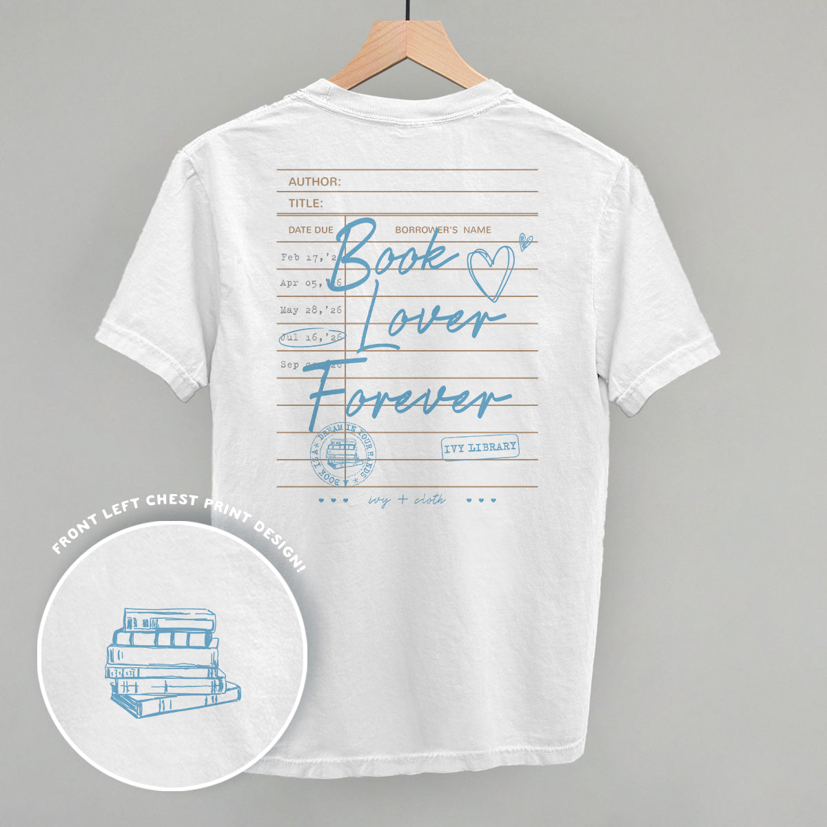 Book Lover Forever (Back Print)