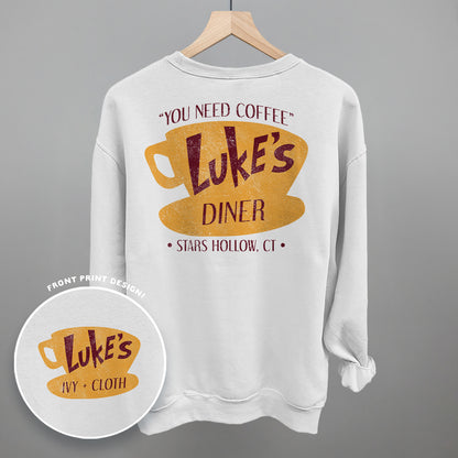 Luke's Diner Doodle (Back Print)
