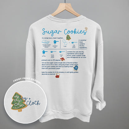 Sugar Cookie Recipe (Back Print)