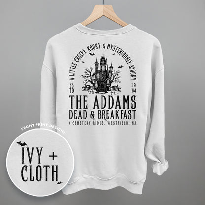 The Addams Dead & Breakfast (Back Print)
