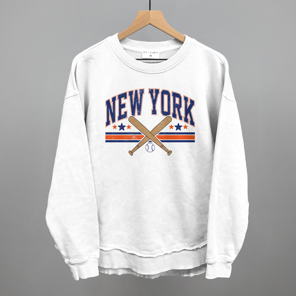 New York Baseball (Blue/Orange)