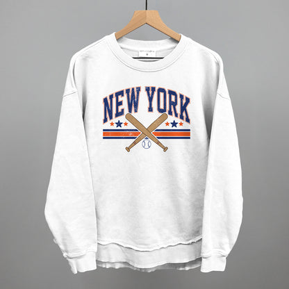 New York Baseball (Blue/Orange)