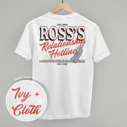 Ross's Relationship Hotline (Back Print)