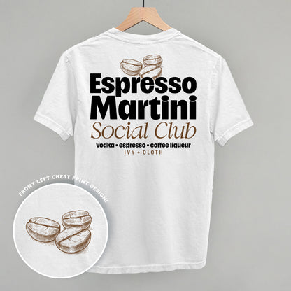 Espresso Martini Social Club (Back Print)