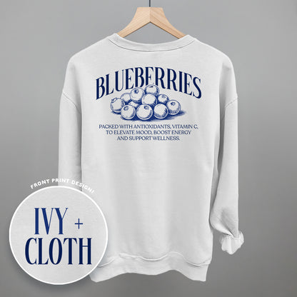 Blueberry Wellness (Back Print)