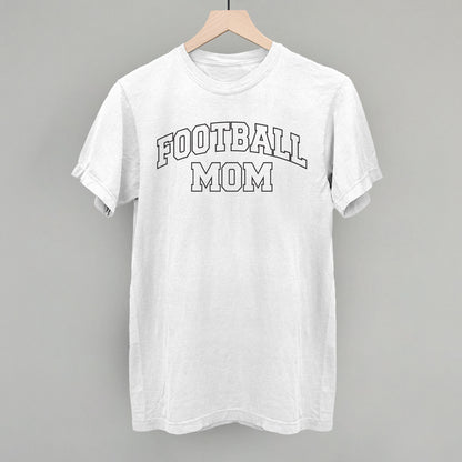 Football Mom Collegiate Letters