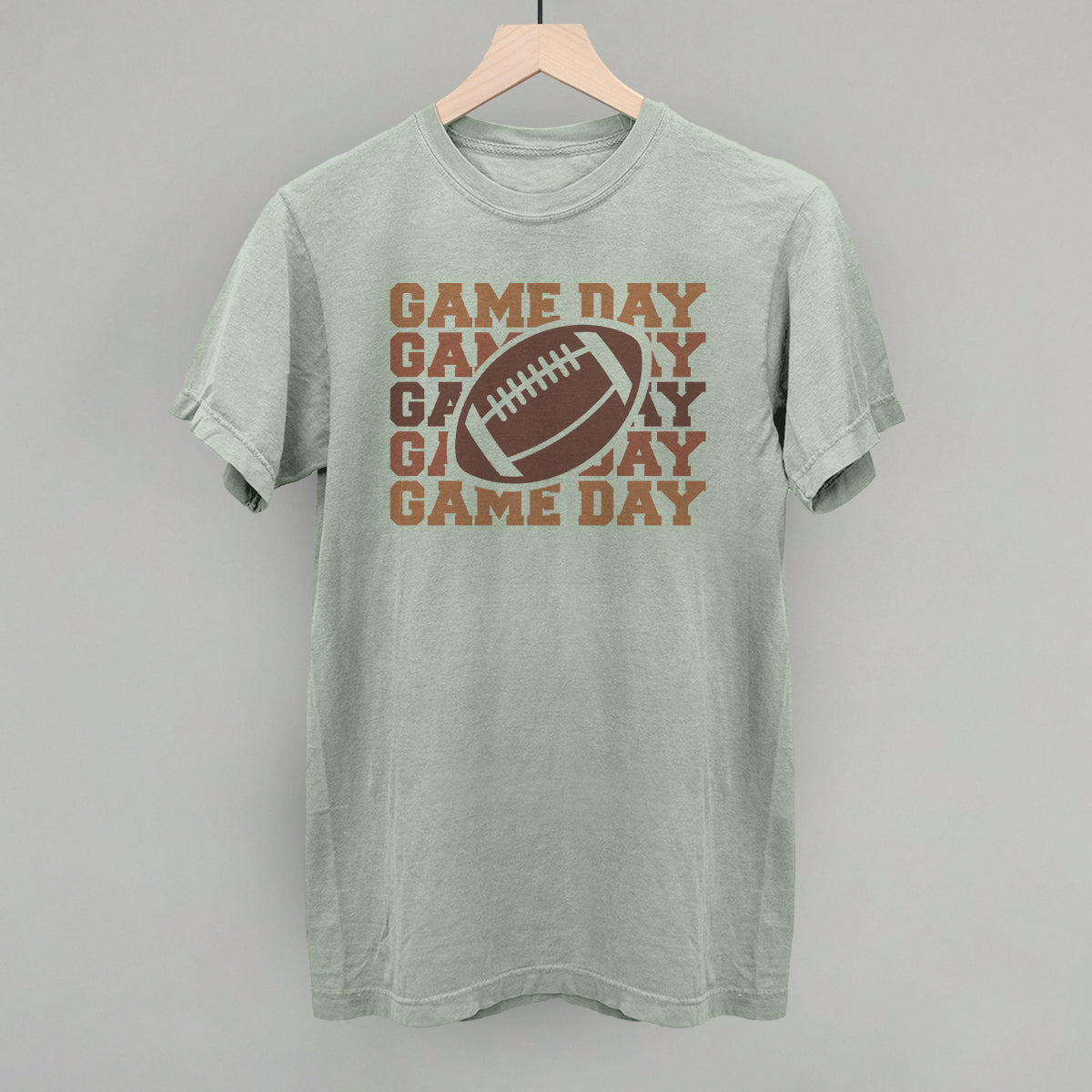 Game Day Repeated Football Cutout