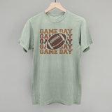 Game Day Repeated Football Cutout