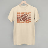 Game Day Repeated Football Cutout