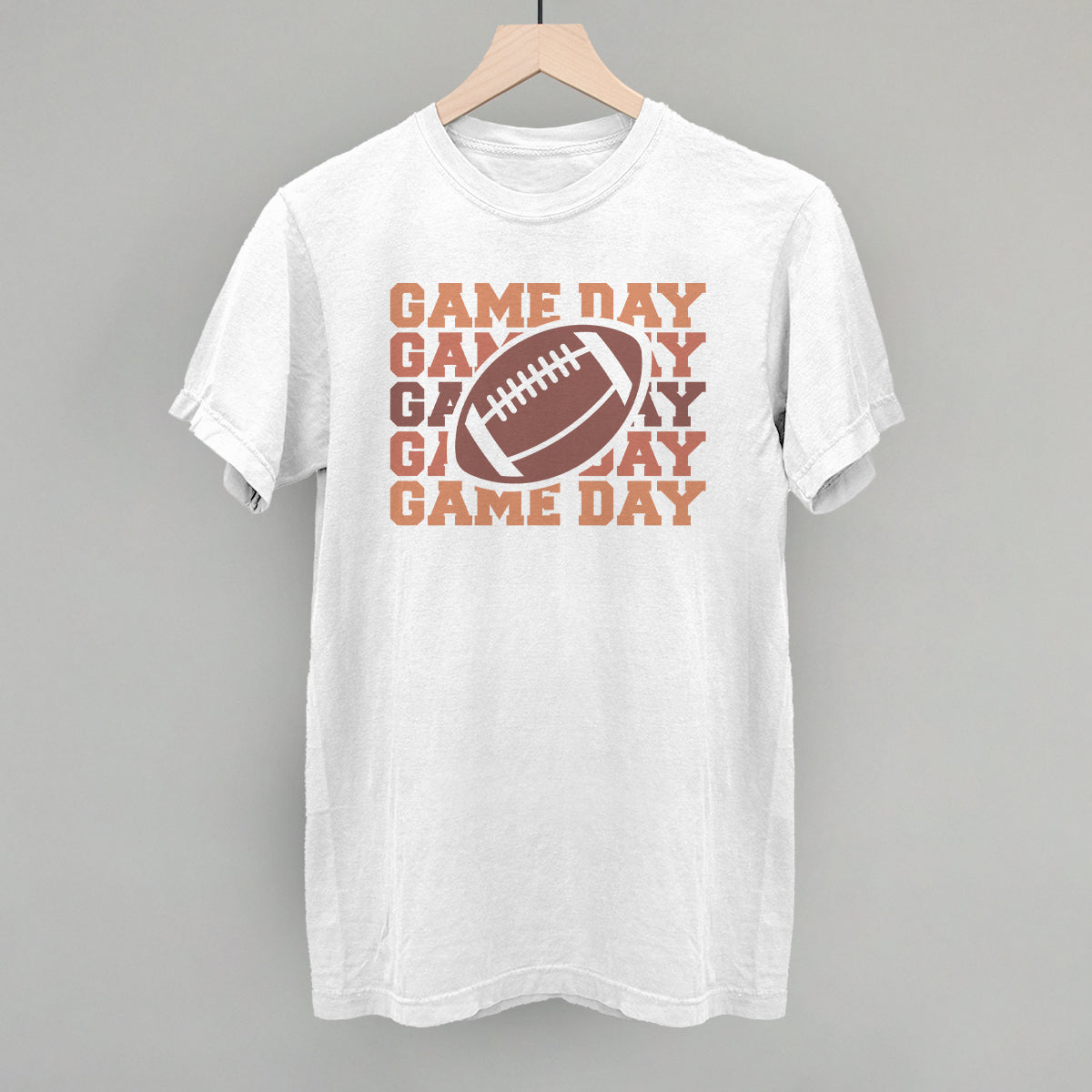 Game Day Repeated Football Cutout