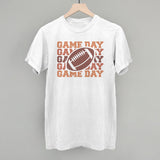 Game Day Repeated Football Cutout