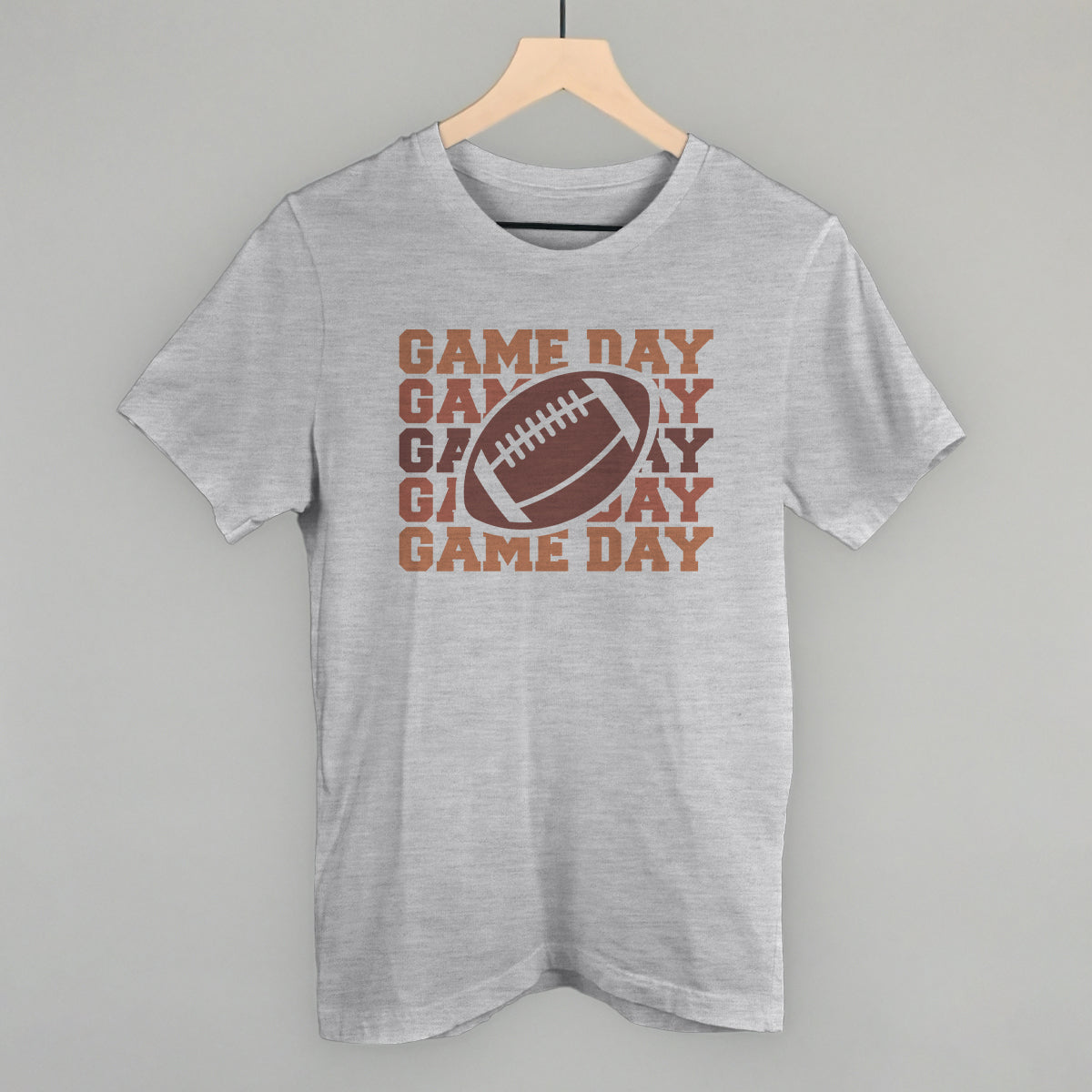 Game Day Repeated Football Cutout
