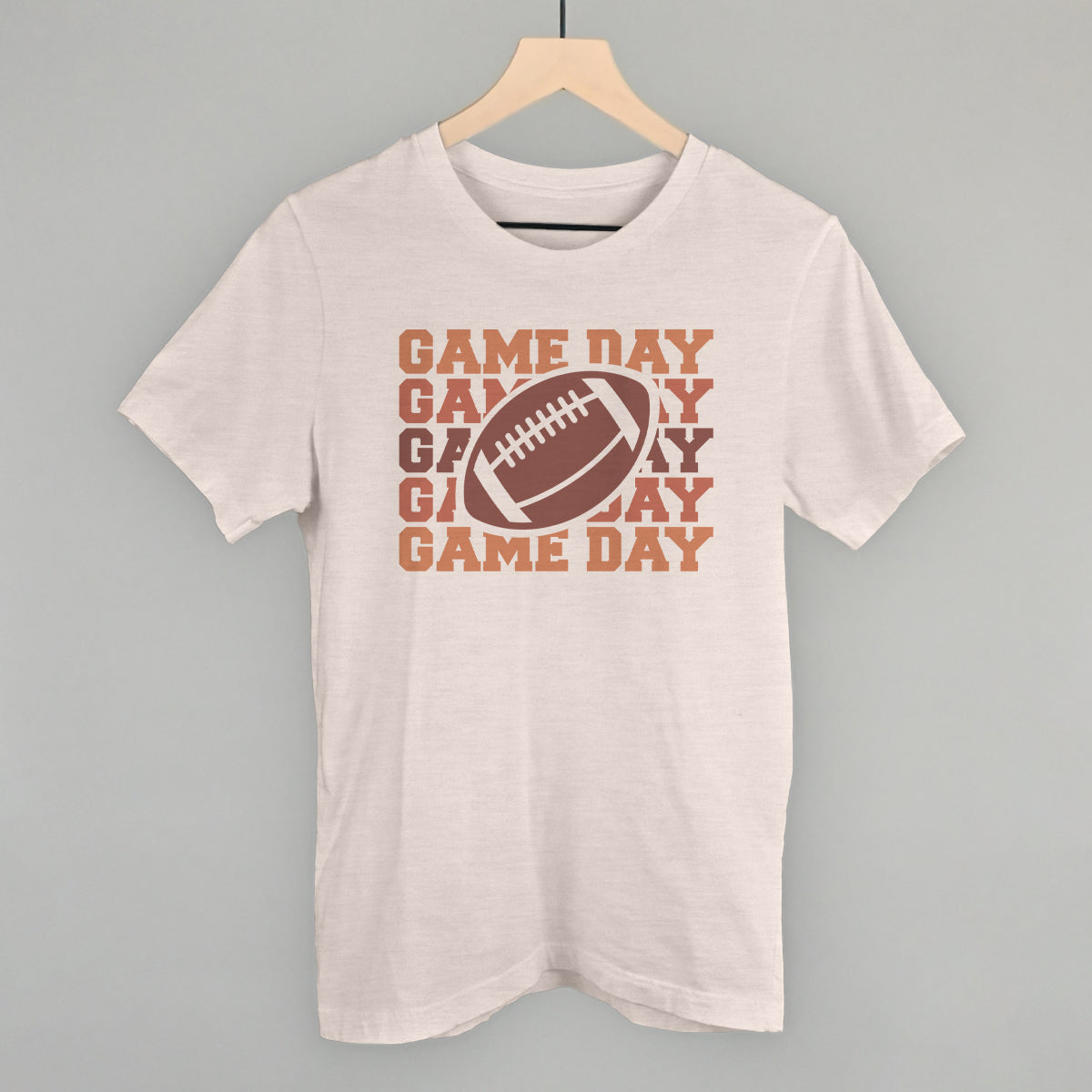 Game Day Repeated Football Cutout